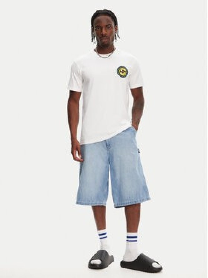 Quiksilver T-Shirt Circle Back Ss EQYZT08054 Biały Regular Fit