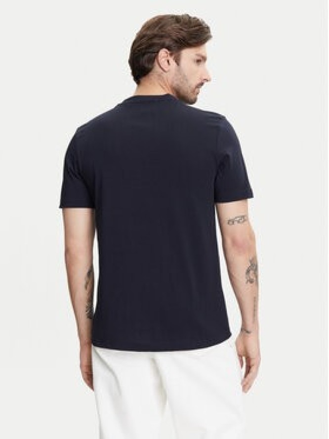 Tommy Hilfiger T-Shirt Fathers Day MW0MW39356 Granatowy Regular Fit