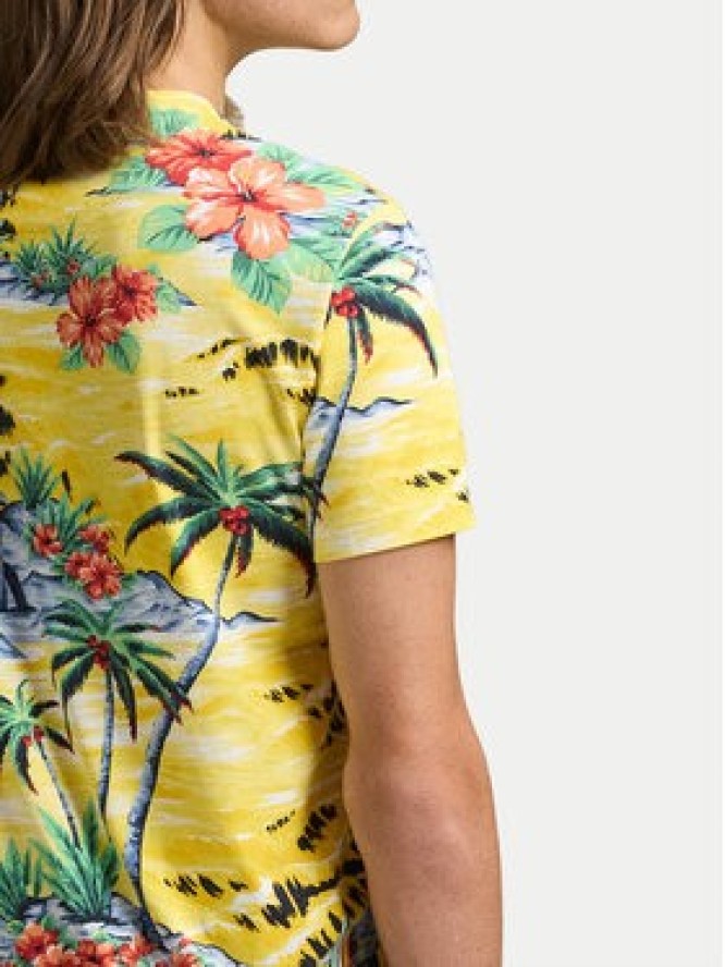 Polo Ralph Lauren T-Shirt 710963813001 Żółty Custom Slim Fit