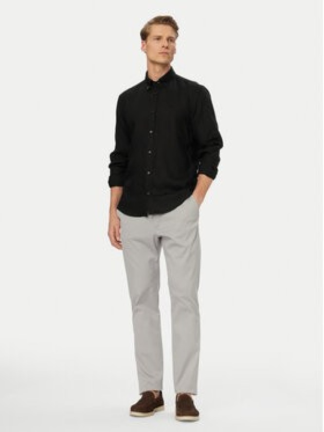 BOSS Koszula H-Liam 50556077 Czarny Regular Fit