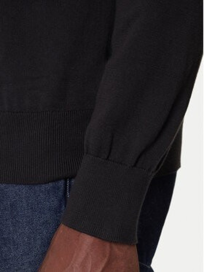 Calvin Klein Sweter LV040BM343 Czarny Regular Fit