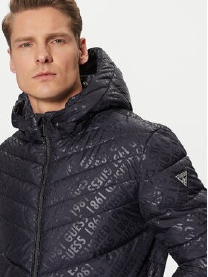 Guess Kurtka puchowa M5RL45 WCQA2 Granatowy Regular Fit