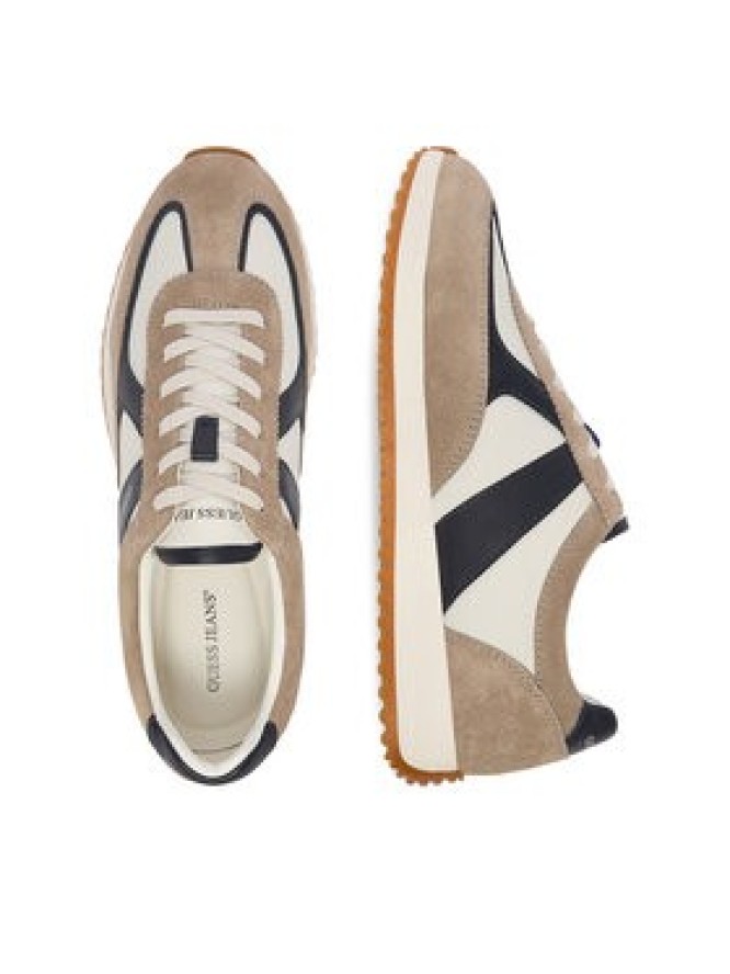 Guess Jeans Sneakersy EO-ORLANDO-01 126AM Beżowy