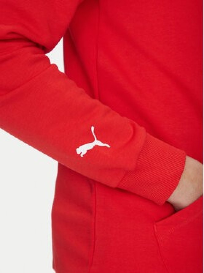 Puma Bluza F1 Ess Logo 625853 Czerwony Regular Fit
