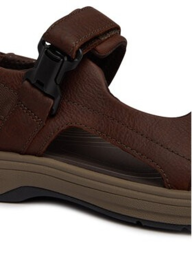 Clarks Sandały Saltway Edge 26184777 Brązowy
