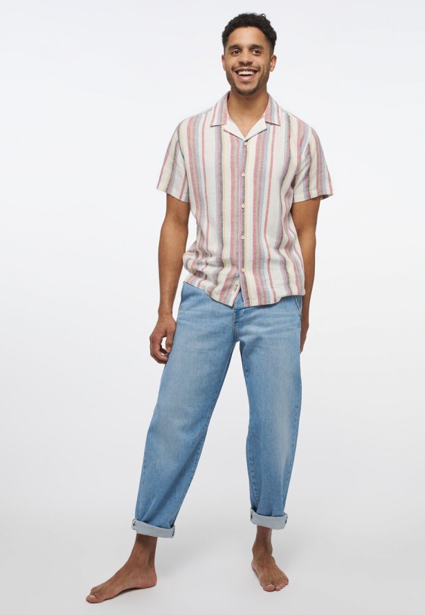 Męskie Spodnie Jeansowe MUSTANG Toledo Loose Denim Blue 1013696 5000 683