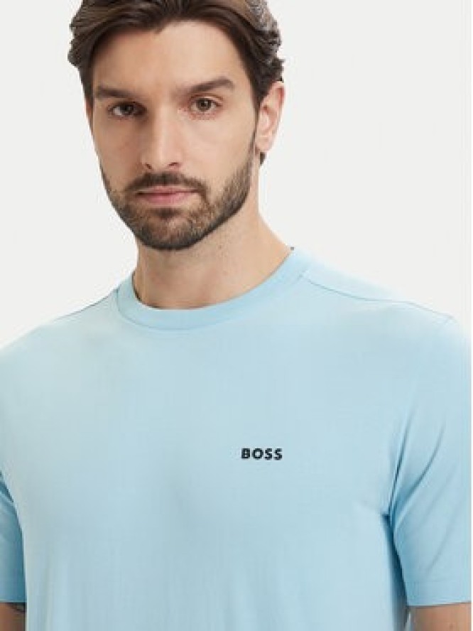 BOSS T-Shirt Tee 50506373 Niebieski jasny Regular Fit