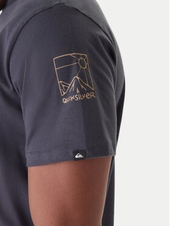 Quiksilver T-Shirt Evo Quik Rituals EQYZT08193 Szary Regular Fit