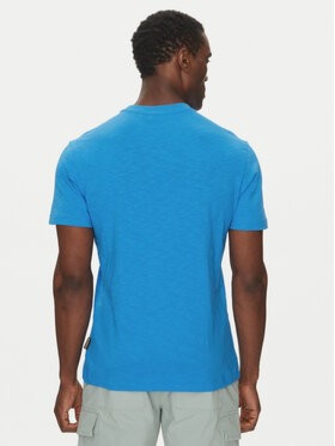 Napapijri T-Shirt S-Arbia NP0A4IE3 Niebieski Regular Fit