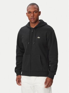 Lacoste Bluza SH8864 Czarny Regular Fit