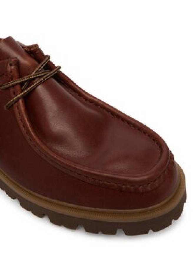 Clarks Półbuty Cleyhill Seam 26186417 Brązowy