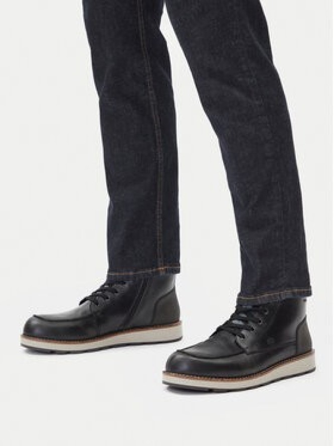 Rieker Trzewiki 11030-00 Czarny