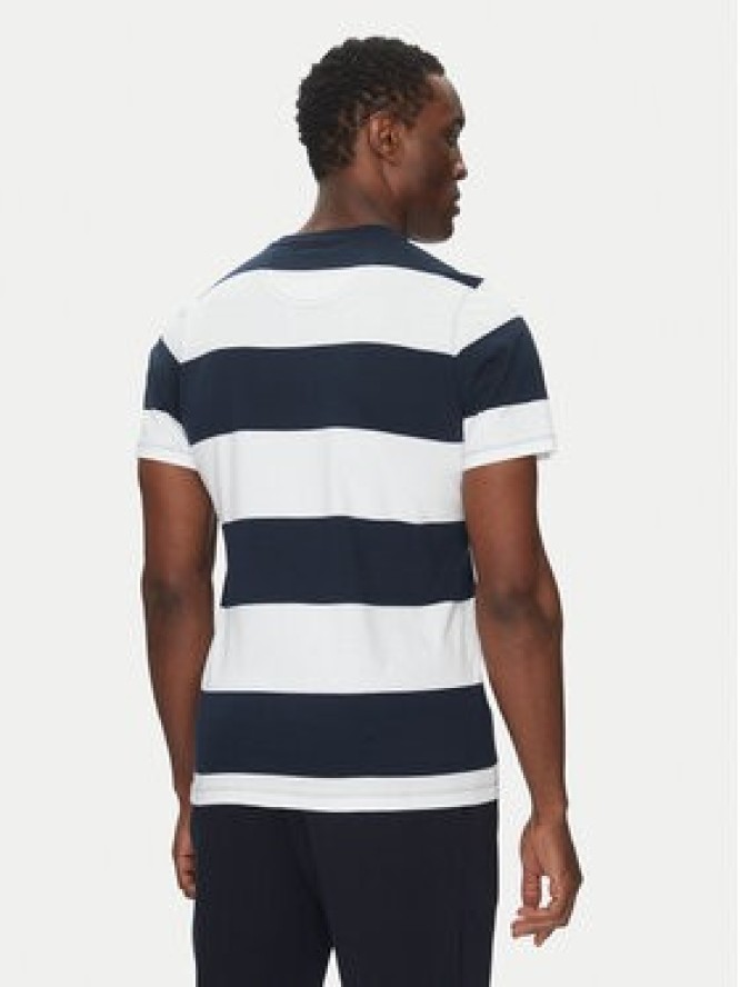 Barbour T-Shirt Whalton MTS1255NY91 Granatowy Tailored Fit