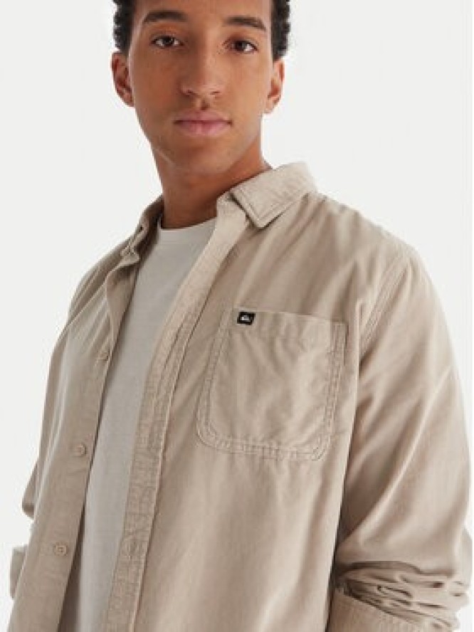 Quiksilver Koszula Smoke Trail EQYWT04652 Beżowy Regular Fit