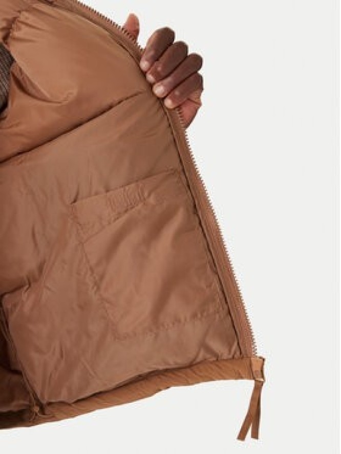 Lacoste Kurtka puchowa BH5154 Brązowy Regular Fit