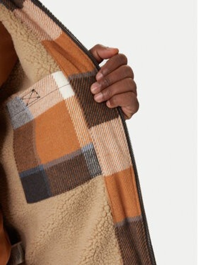 Quiksilver Kurtka przejściowa Dna Sherpa Harrington EQYJK04201 Brązowy Regular Fit