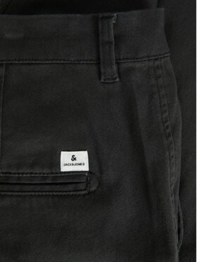 Jack & Jones Chinosy Dave 12212930 Czarny Regular Fit