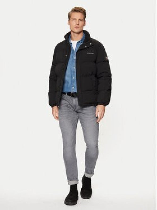 Guess Jeans Kurtka zimowa M4BL20 WGII2 Czarny Regular Fit