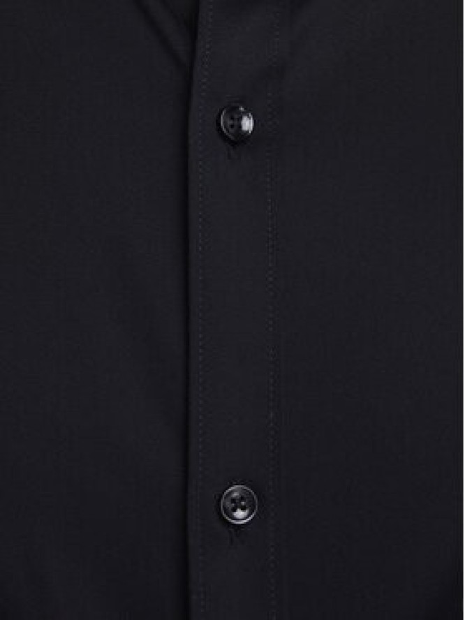 Jack & Jones Koszula Parma 12097662 Czarny Super Slim Fit