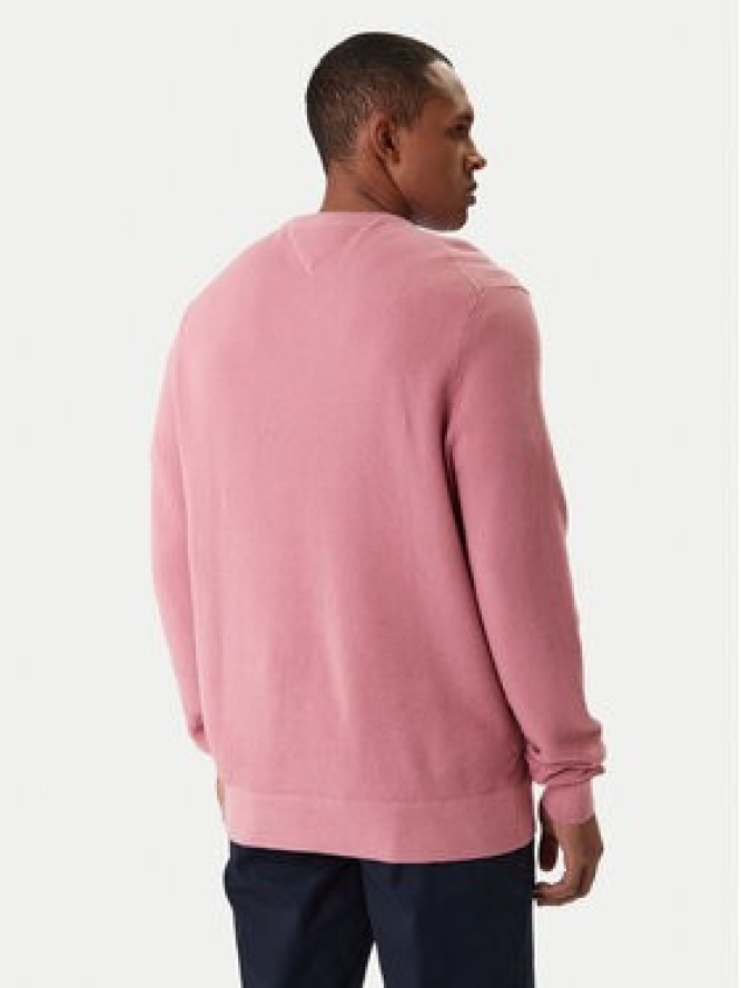 Tommy Hilfiger Sweter Essential MW0MW36347 Koralowy Regular Fit