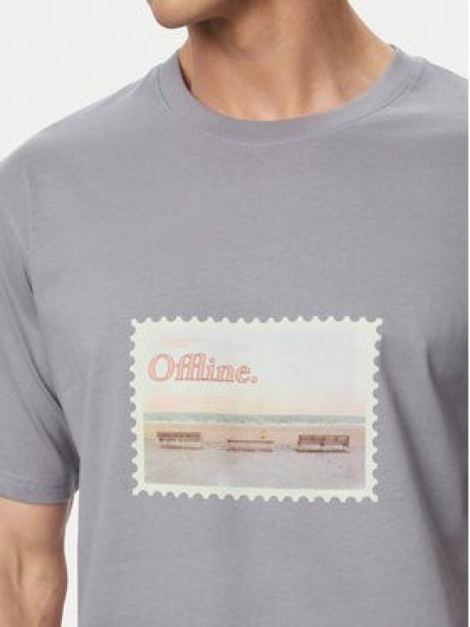 Jack & Jones T-Shirt Montauk Photo 12290890 Niebieski Regular Fit