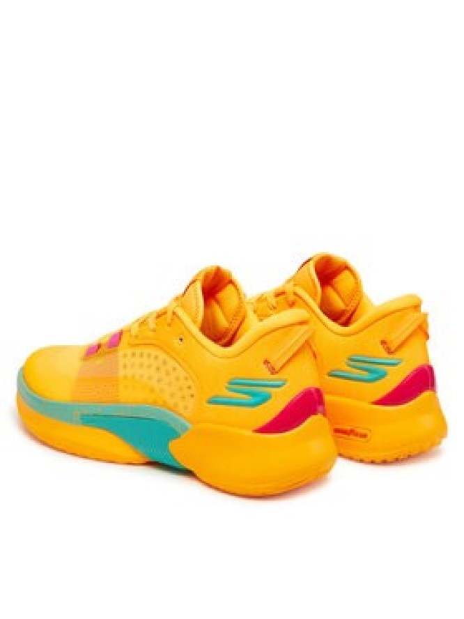 Skechers Sneakersy Skx Resagrip- 253007/NORG Pomarańczowy