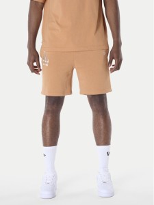 New Era Szorty sportowe LA Dodgers MLB League Essential 60596178 Pomarańczowy Regular Fit