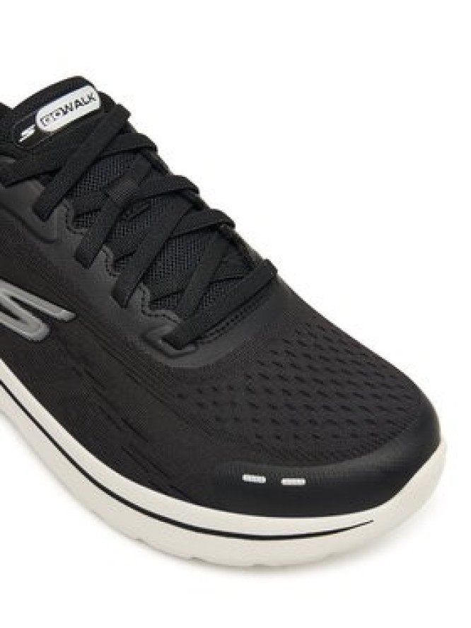Skechers Sneakersy Go Walk Arch Fit N-Joy 217075 BKW Czarny
