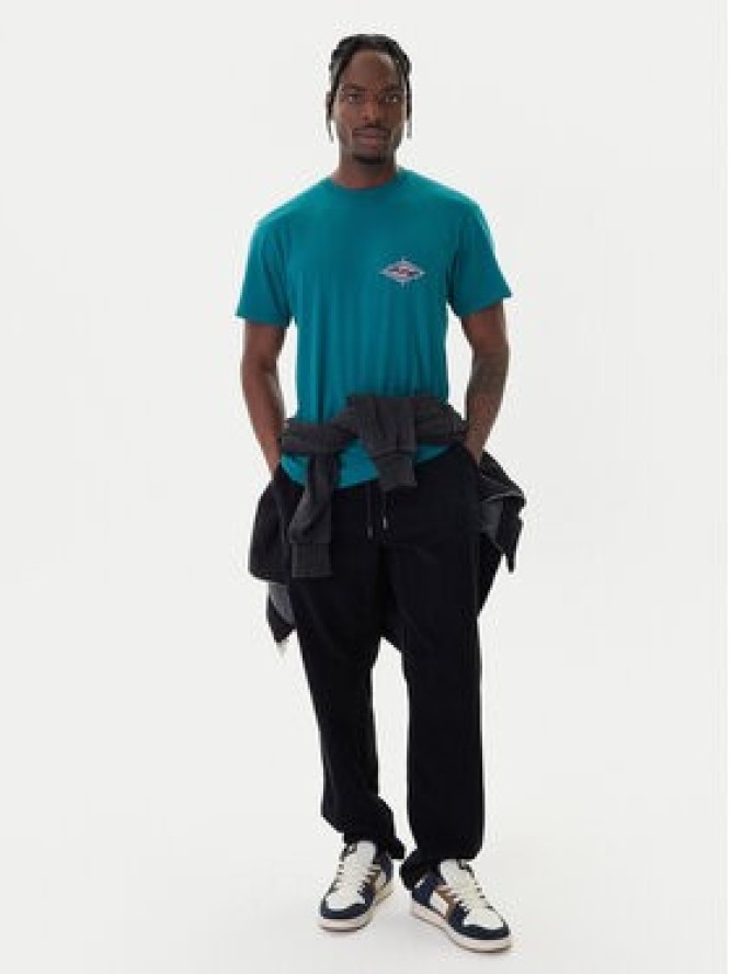 Quiksilver T-Shirt Ev Beach Blast SS EQYZT08046 Zielony Regular Fit