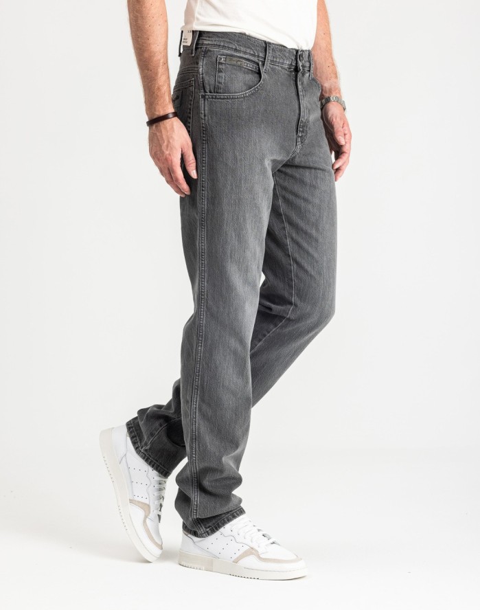 WRANGLER TEXAS MĘSKIE SPODNIE JEANSOWE DUSTY GRANITE W121P416N 112126173