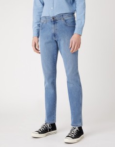 SPODNIE MĘSKIE WRANGLER TEXAS TAPER BLUE STONES W12TKP34F 112126548