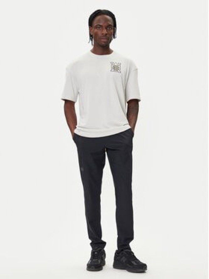 Under Armour T-Shirt Hoops Courtside 6003686 Biały Oversize