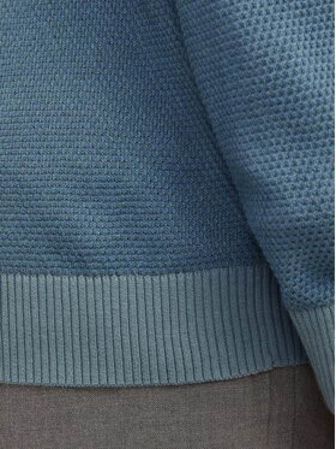 Jack & Jones Sweter Globe 12258139 Niebieski Regular Fit
