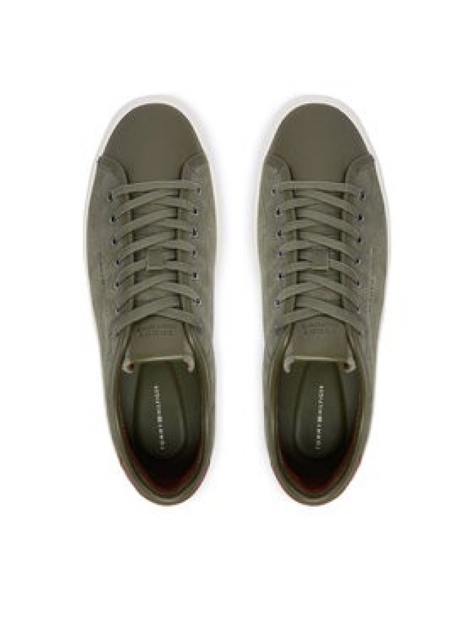 Tommy Hilfiger Sneakersy Dress Casual Mix FM0FM05993 Khaki