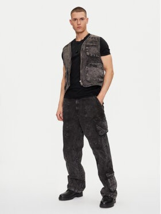 Alpha Industries Jeansy Canvas Acid Pant 156212 Czarny Regular Fit