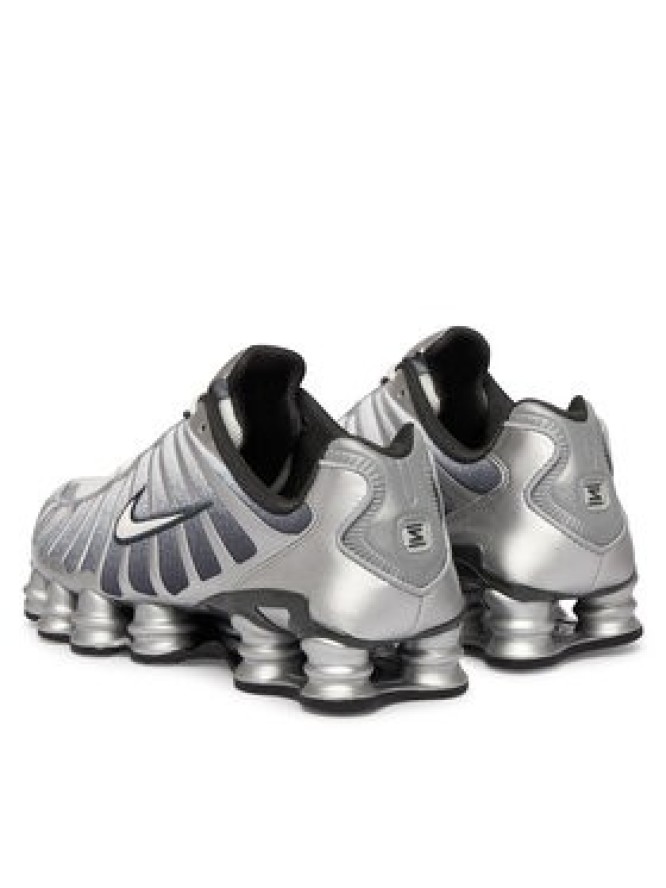 Nike Sneakersy Shox TL Print IH4466 095 Szary jasny
