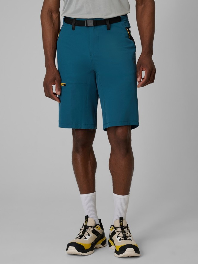 4F Spodenki trekkingowe szybkoschnące męskie - granatowe XL