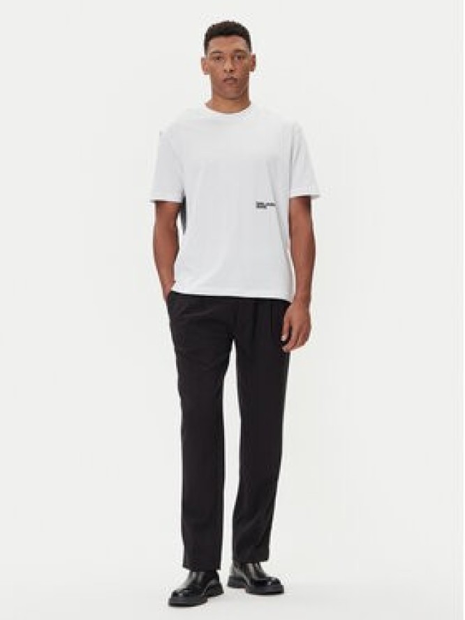 Karl Lagerfeld Jeans T-Shirt A4M17030 Biały Relaxed Fit
