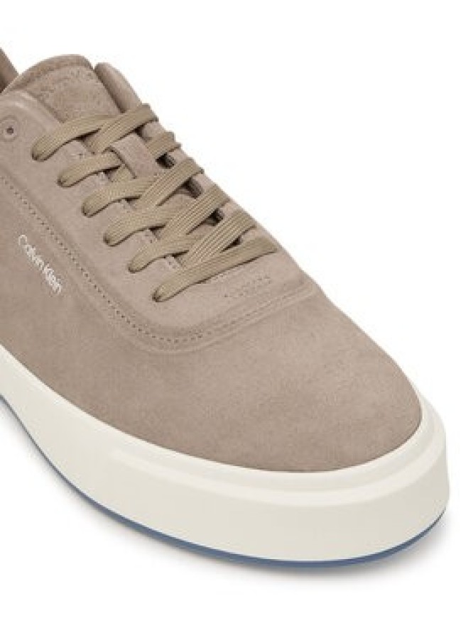 Calvin Klein Sneakersy Basket Cupsole Oxf Lup Hf Su HM0HM02131 Beżowy