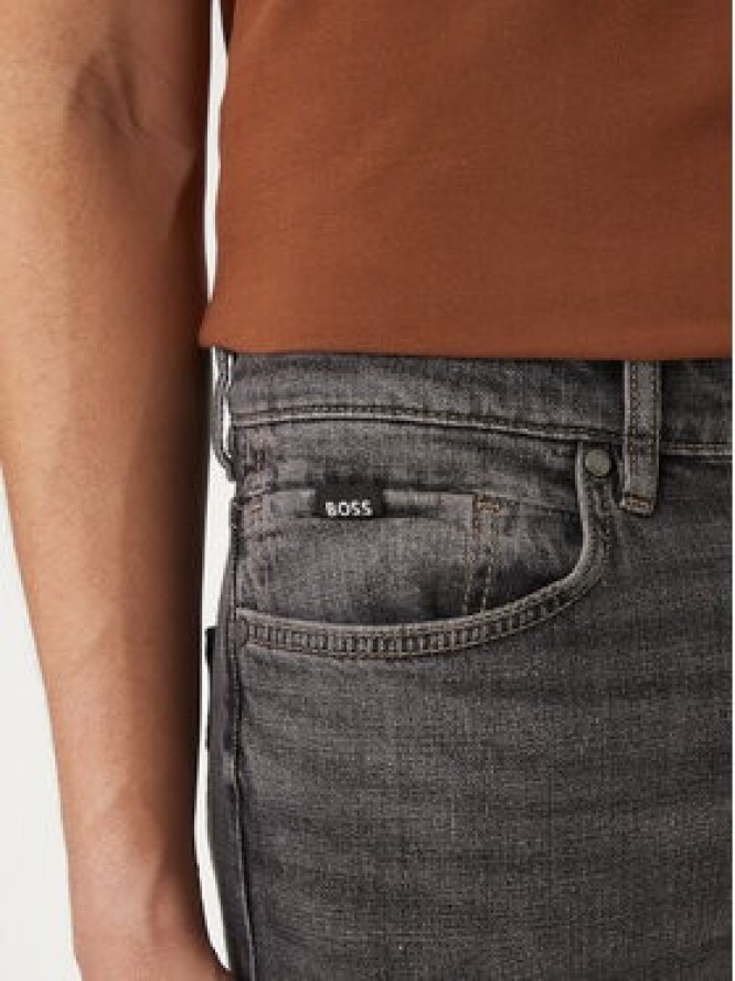 BOSS Jeansy C-Delaware 50557508 Szary Slim Fit