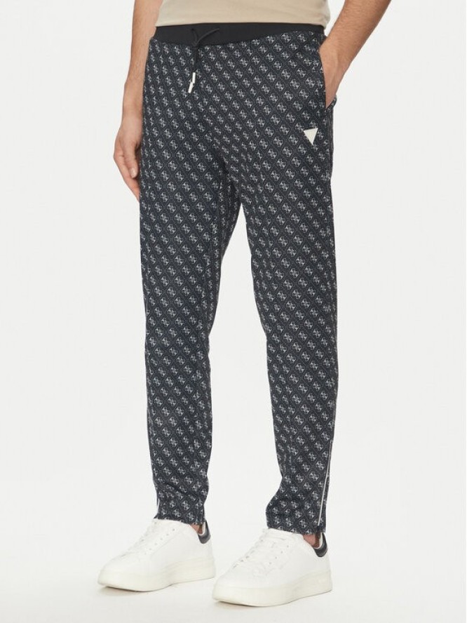 Guess Spodnie dresowe Korbin Z2BB05 FL04Q Czarny Regular Fit