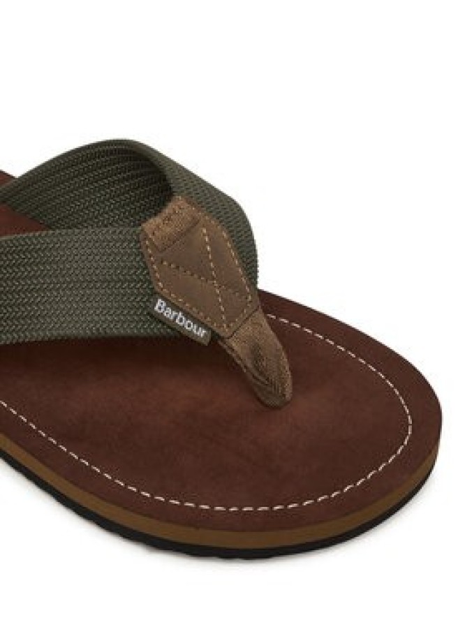 Barbour Japonki MBS0007OL52 Zielony ciemny