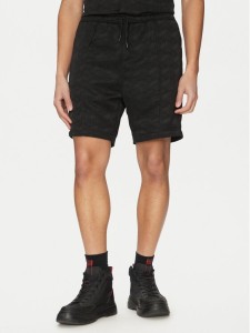 HUGO Szorty sportowe Ravis252 50534654 Czarny Relaxed Fit