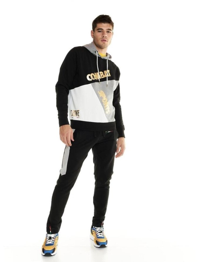 Bluza męska Leone z blokiem kolorów Winter Gold