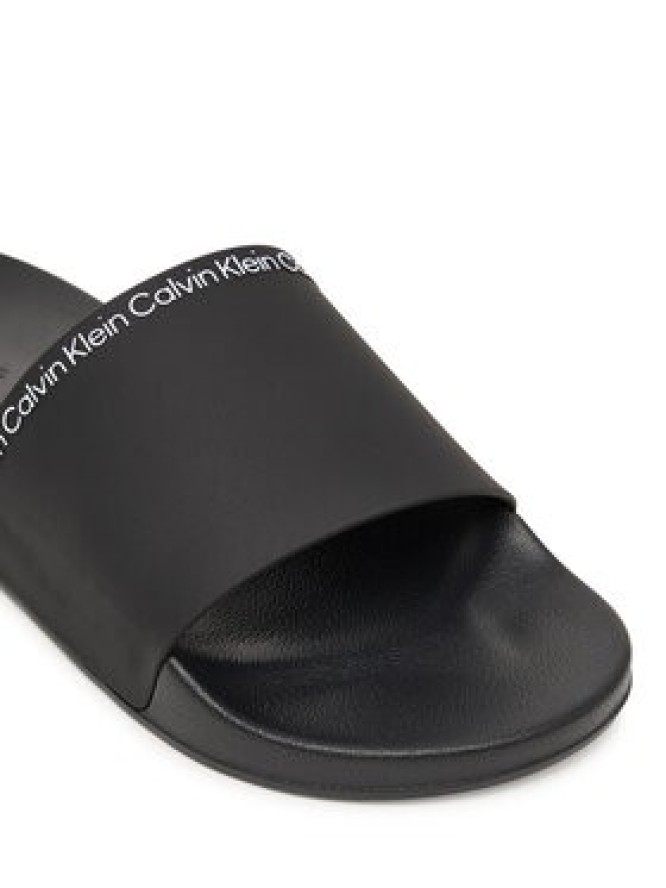 Calvin Klein Klapki Ess Slide Institutional Cv HM0HM02108 Czarny
