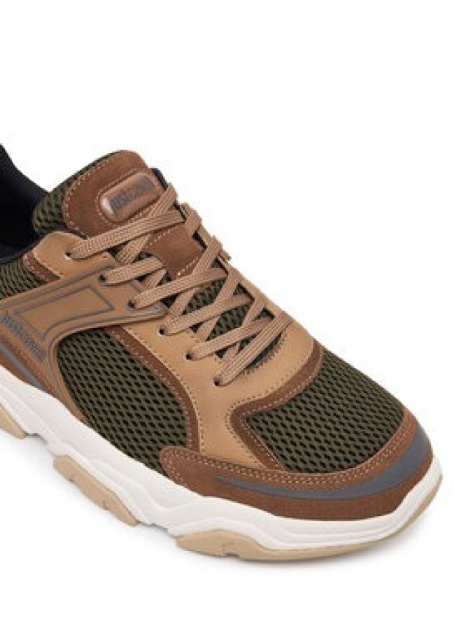 Just Cavalli Sneakersy 80QA3SH5 ZSE66 Brązowy