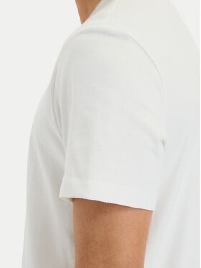 Calvin Klein T-Shirt SS 20s EU LV04LG813G Biały Regular Fit
