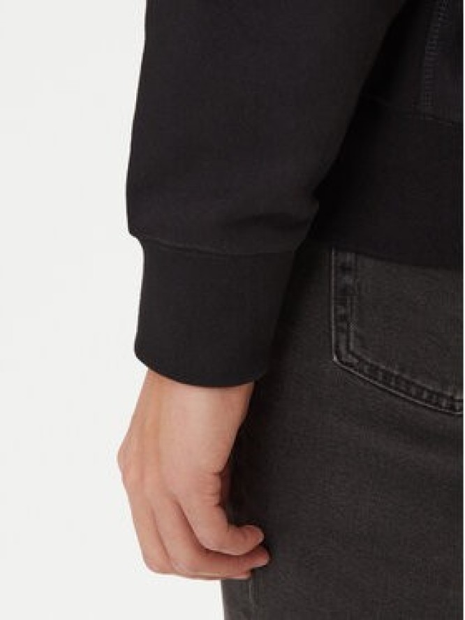 Calvin Klein Jeans Bluza Premium Monologo LV04RE200G Czarny Regular Fit