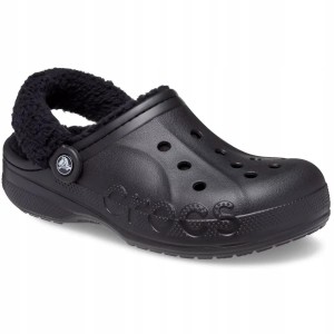 Crocs Męskie Chodaki Baya Lined Fuzz Strap Clog