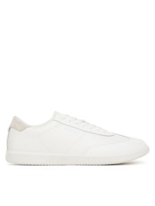 Calvin Klein Sneakersy Low Top Lace Up Tmbl Lth HM0HM01803 Biały